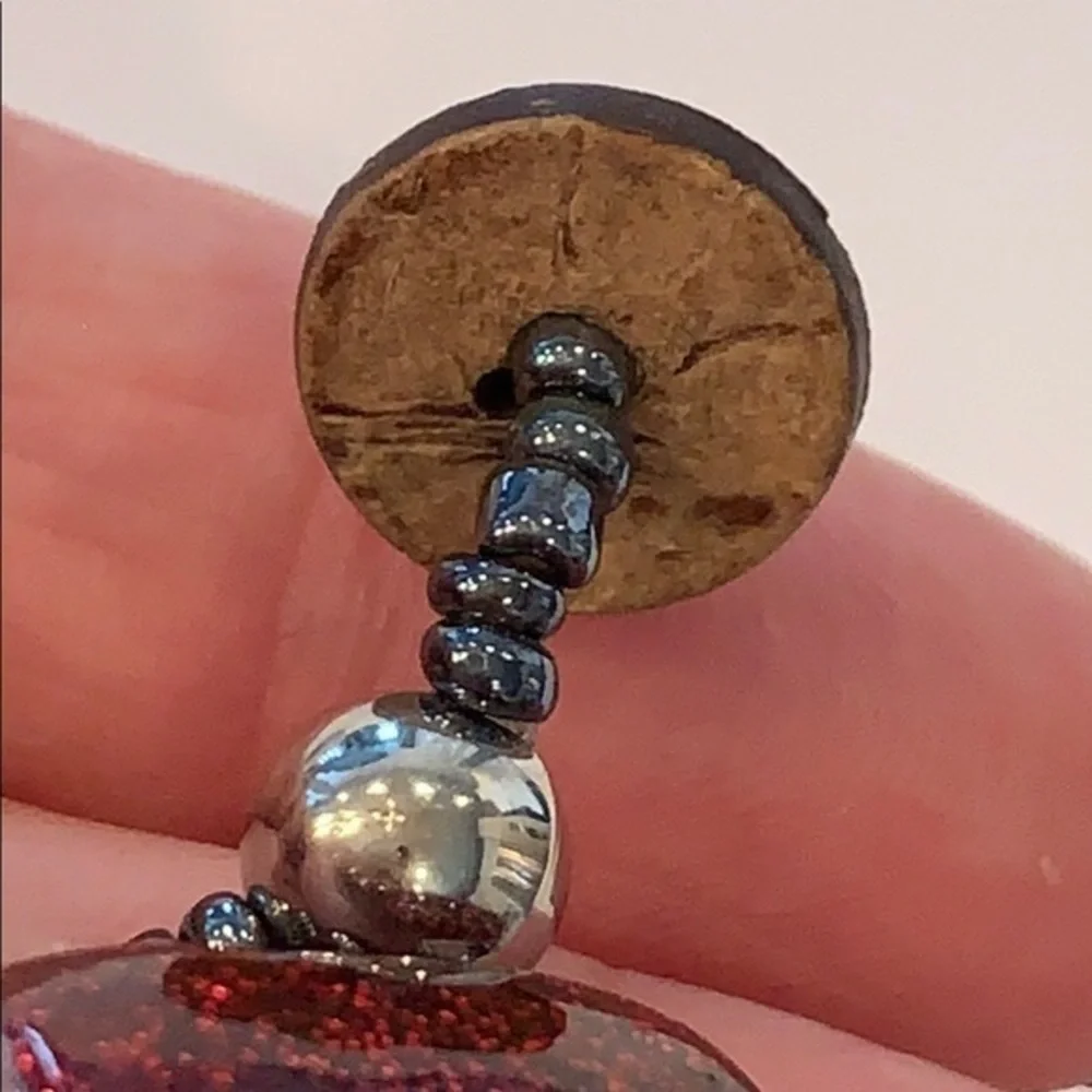 💐5/25 seed bead button clasp statement bracelet